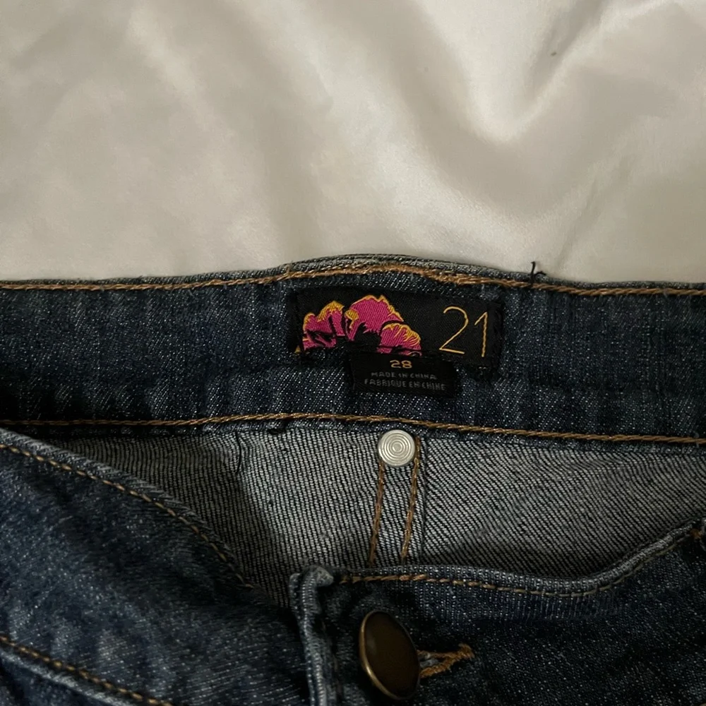 RUE 21~DK DENIM~SHORT SHORTS~28